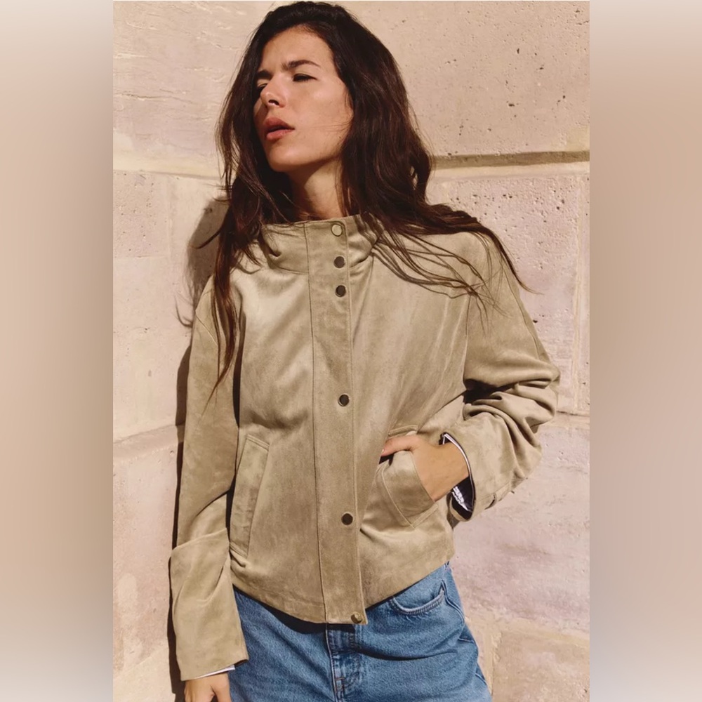 Zara NWOT Bomber Jacket